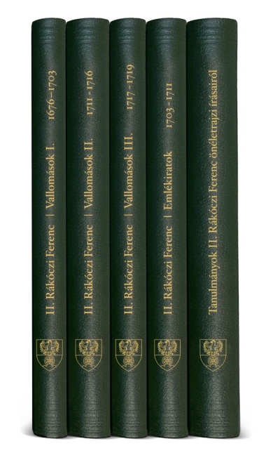 II. Rákóczi Ferenc : Vallomások I.-II.-III.kötet - Emlékiratok - Tanulmányok